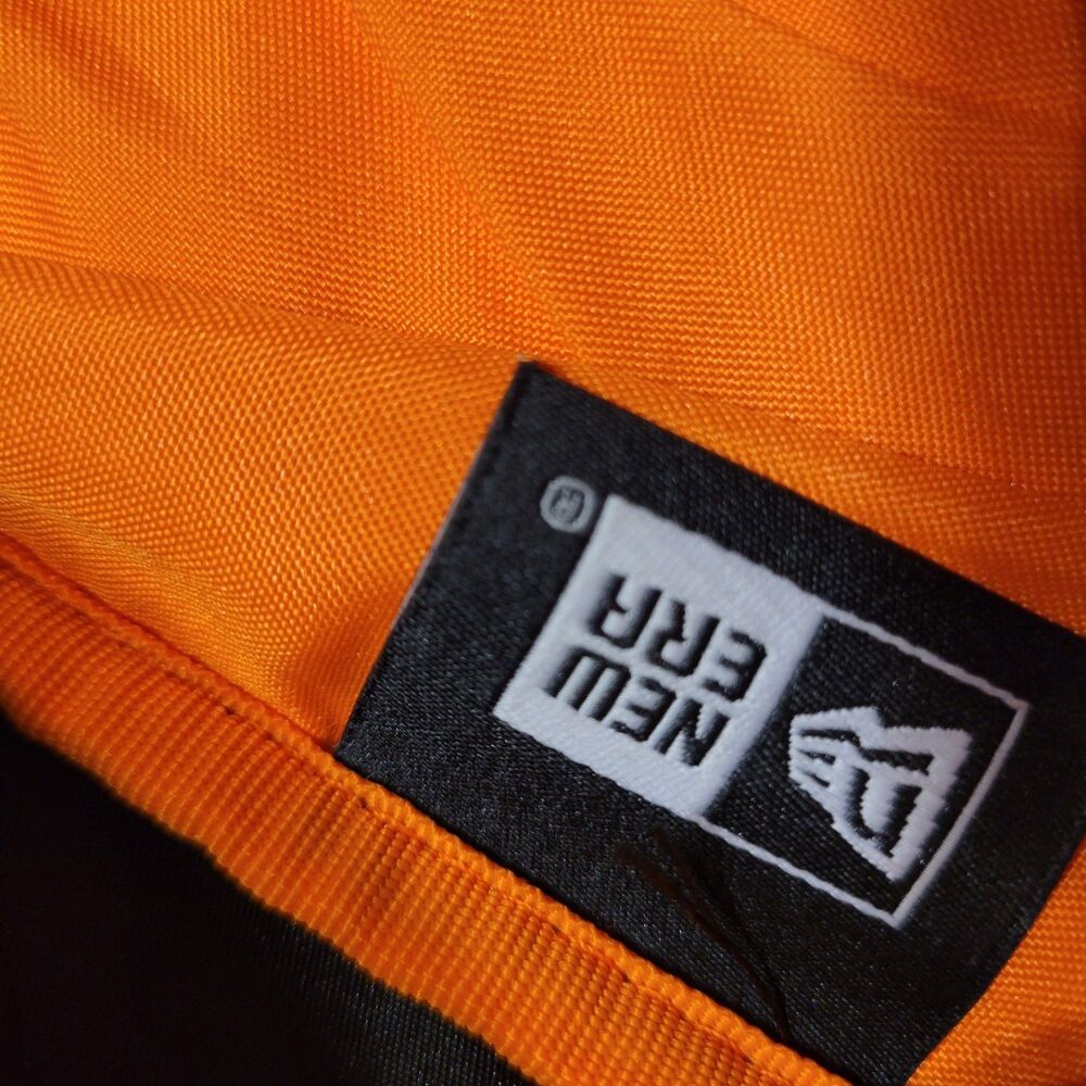 NEW ERA Commuter Small Rucksack Travel Black / Orange Backpack RARE - Picture 15 of 16
